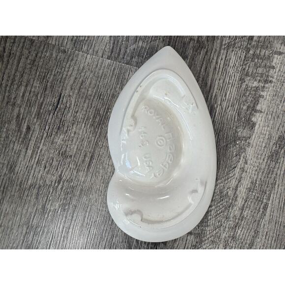 Royal Haeger Ashtray (Lot 2) Teardrop Gold Tweed 179 & 165 Atomic Retro MCM - Picture 8 of 16